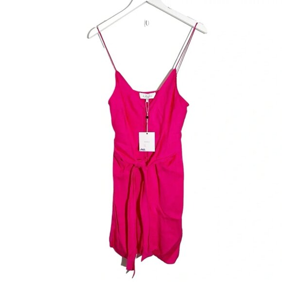 NWT L'Academie Terina Dress in Pink size S - Picture 3 of 7